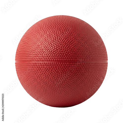 Konstfotografi Red Textured Rubber Playground Ball