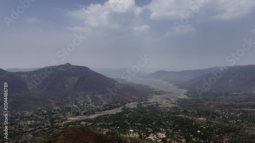 Mahabaleshwar clouds over the mountains, Maharashtra