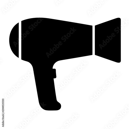 hair dryer vector illustration