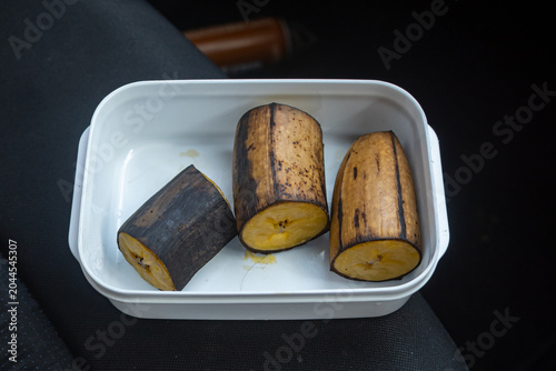 boiled banana, lunch box for cholesterol diet