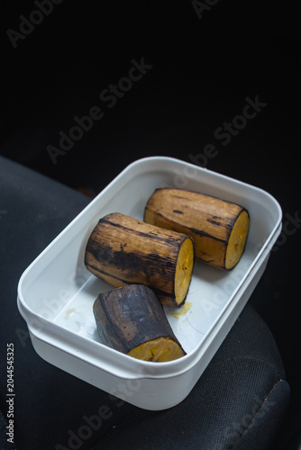 boiled banana, lunch box for cholesterol diet