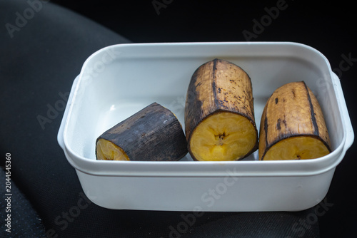 boiled banana, lunch box for cholesterol diet