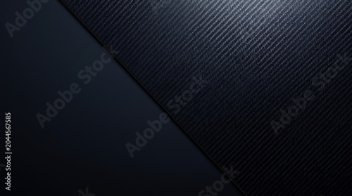 Abstract Dark Carbon Fiber Texture Background with Diagonal Lines.