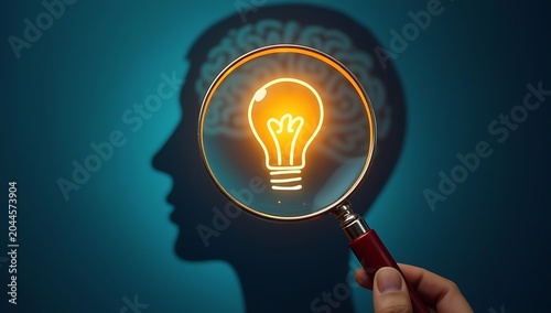 Illuminating the Mind - A Conceptual Image of Ideas.