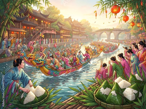 Traditional Dragon Boat Festival