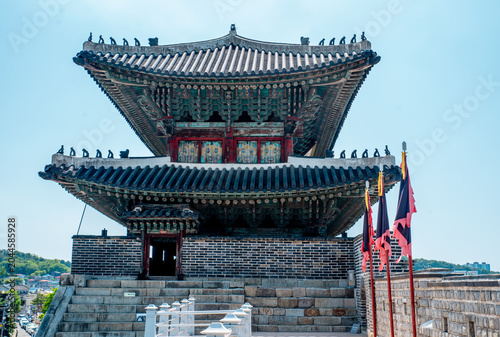 Foto 韓国の水原市にある水原華城