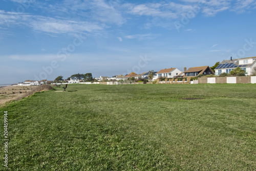 Large house on Seafront at East Preston, West Sussex, England