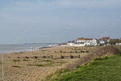 Seafront at East Preston. Sussex, England
