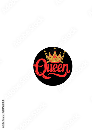 vector illustration of a label with a text