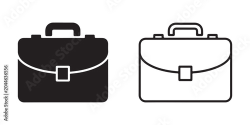 Fotografia Briefcase icon set