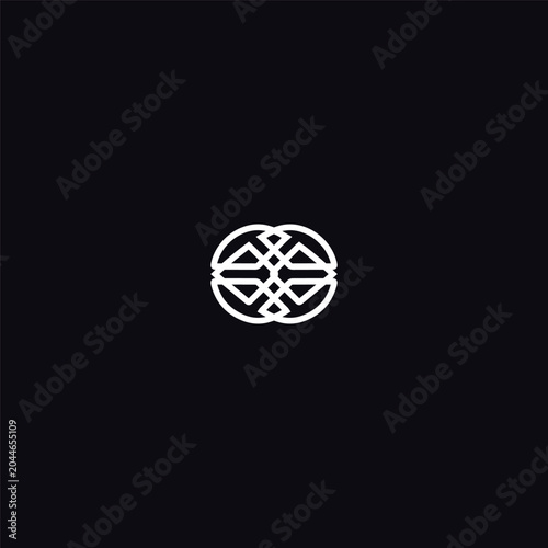 earth globe on black,logo