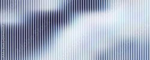 Bild auf Leinwand Soft glass ripple gradient in icy pale blue and lavender hues