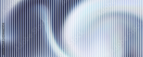Schilderij op canvas Soft glass ripple gradient in icy pale blue and lavender hues