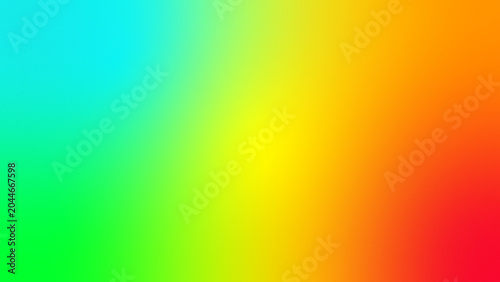 Tableau sur toile Abstract rainbow gradient background with texture noise set