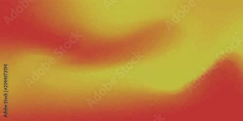 Abstract Warm Gradient Background With Red and Yellow Flowing Color, Soft Heat Map Texture