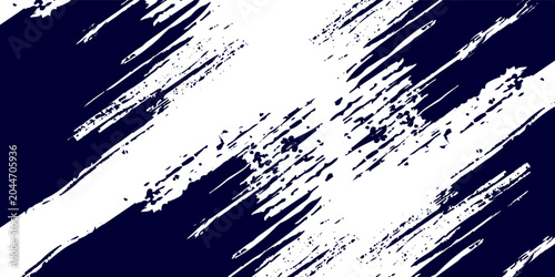 Bild auf Leinwand Abstract halftone wave dots background