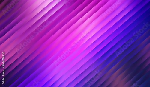 Foto Diagonal lines creating vibrant gradient color background