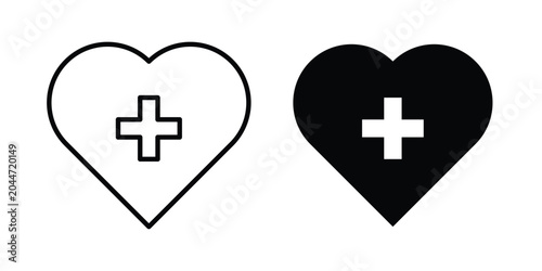 Canvastavla Healthy icon editable stroke Line pack. Clipart icon set