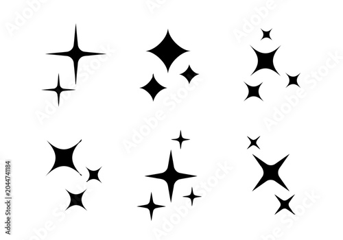 Sparkle Symbols Set