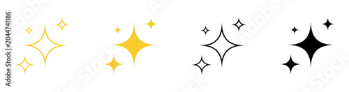 Sparkle Stars Icon Set