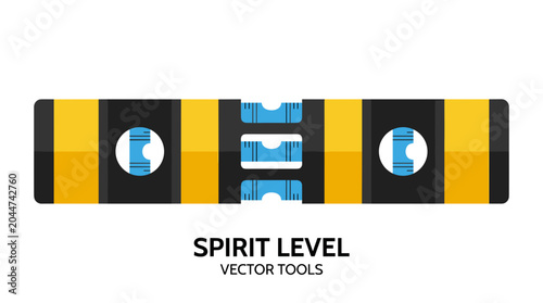 Spirit Level Tool for Measuring Flat Surfaces.