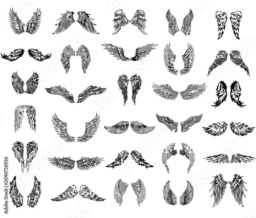 Collection of Angel Wings Icons