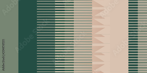 Bilde på lerret progression from solid blocks to fine horizontal lines