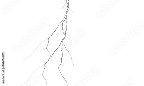Crack in wall, cracked concrete texture, damaged plaster