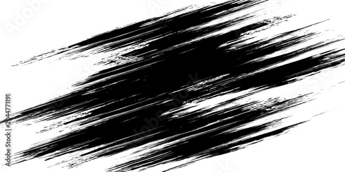 Vector brush stroke decorative grunge design banner background.