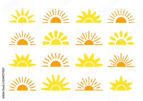 Sunrise Icon Set