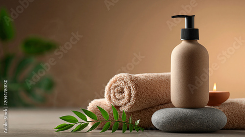Sustainable ESG business concept, modern eco-friendly corporate imagery, green energy symbols integrated with elegant business elements, natural organic textures combined with technology, fresh green 