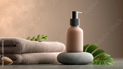 Sustainable ESG business concept, modern eco-friendly corporate imagery, green energy symbols integrated with elegant business elements, natural organic textures combined with technology, fresh green 