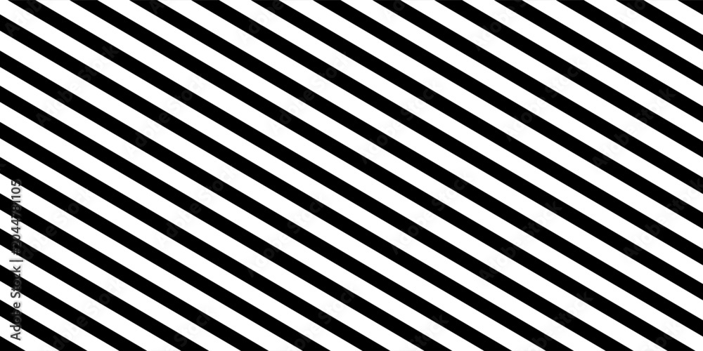 Fototapeta premium diagonal lines seamless pattern vector illustration,black and white colors diagonal striped background.eps,10