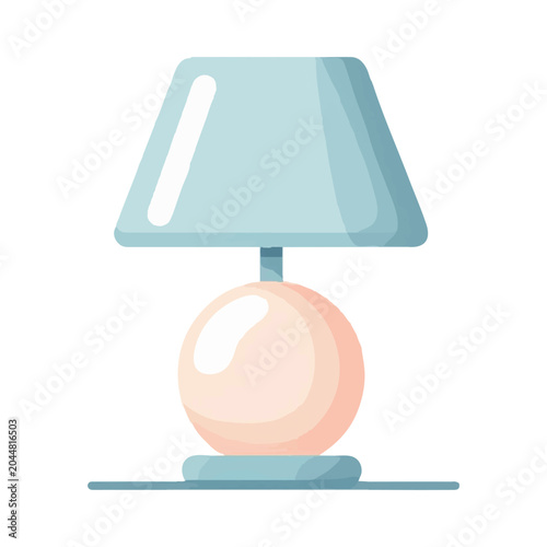 illustration design of lamp
