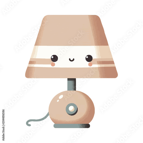 illustration design of lamp