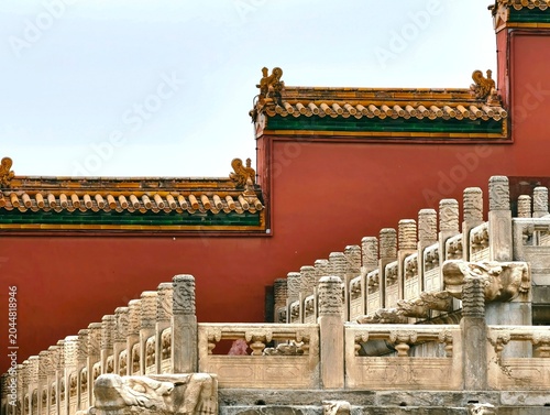 Bild auf Leinwand The Forbidden City, the largest imperial palace complex of feudal China