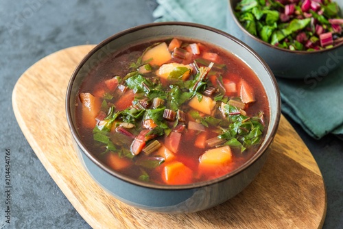Botwinka, Polish young beetroot soup
