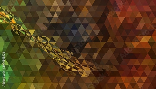 Vibrant Geometric Triangle Pattern Background Design.