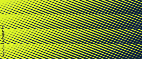 Schilderij op canvas Abstract dynamic sports background with acidic green and navy blue diagonal line