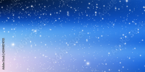 Obraz na płótnie Star universe background, Stardust in deep universe, Milky way galaxy, Vector Illustration