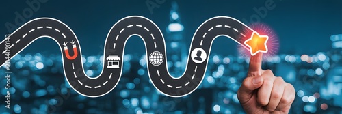 Navigating the Path to Success A Digital Journey of Business Growth and Achievement