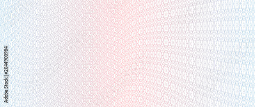 Fotografie Light blue and pink geometric line design for certificates, diplomas, and offici