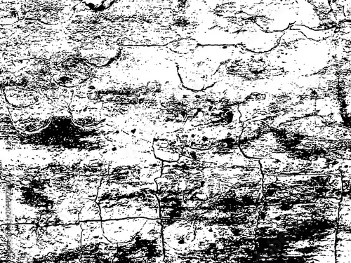 Abstract Black and White Grunge Texture Background