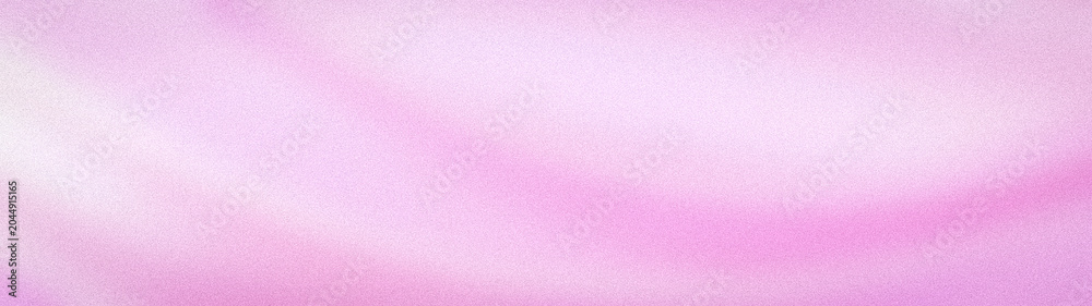 Fototapeta premium Abstract grainy background banner with wide pink violet and white smooth blur gradient