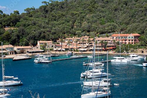 île de Port Cros au large de Hyères, Var