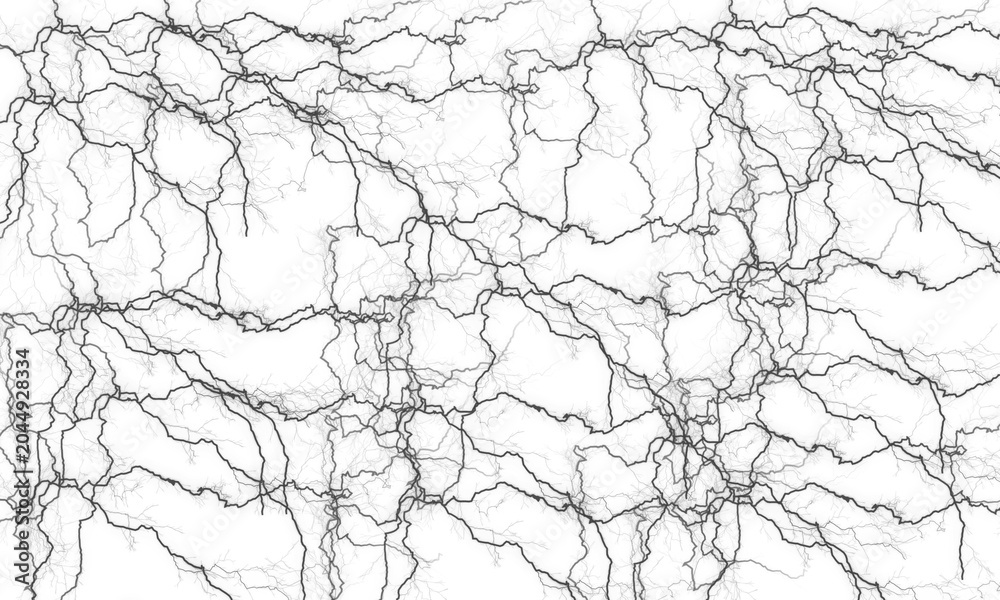 Obraz premium Cracked earth pattern background, dry cracked ground texture