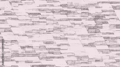 An abstract background displaying a structured geometric grid of pale pink rectangles outlined