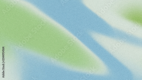 Pastel Blue Green Abstract Grainy Gradient Background With Soft Curved Wave Shapes and Subtle Noise Texture
