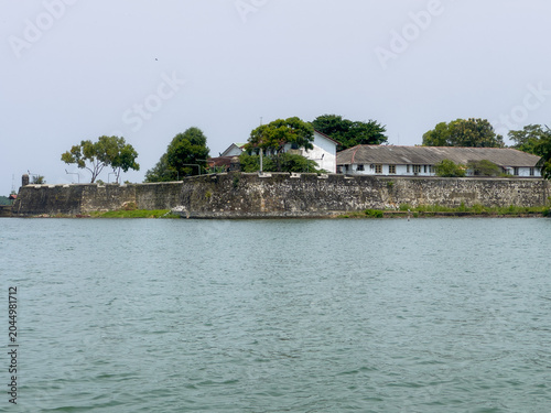 Vászonkép Batticaloa Dutch Fort - Attractions in Pasikudah.