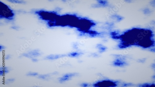 Foto Abstract texture featuring deep blue patches floating on soft white misty vapor background